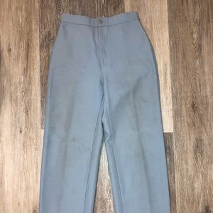 Vintage Levi’s Bend Over baby blue slacks